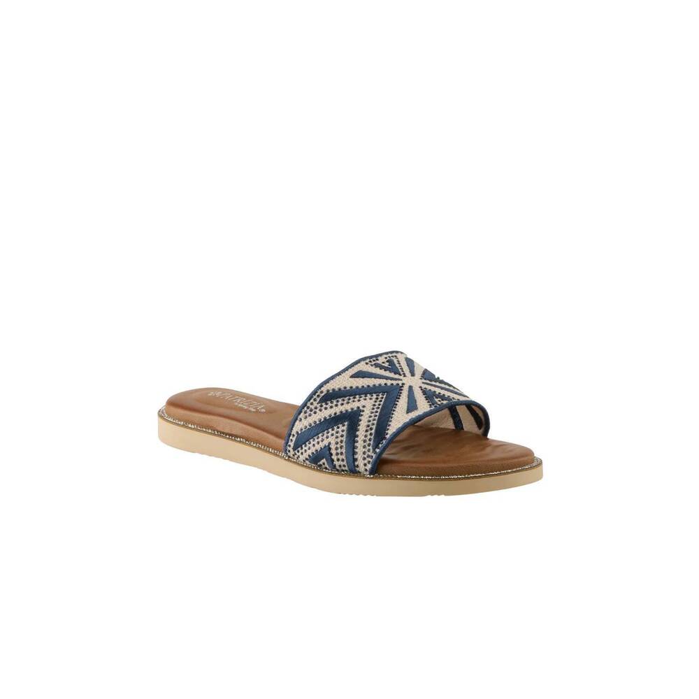 NEW PATRIZIA women's mariam sandal in denim blue
